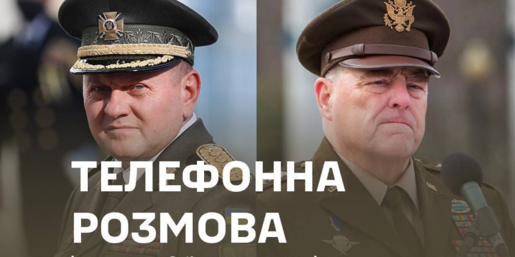 Консолідувати зусилля, щоб перемогти агресора: Залужний поговорив з Міллі