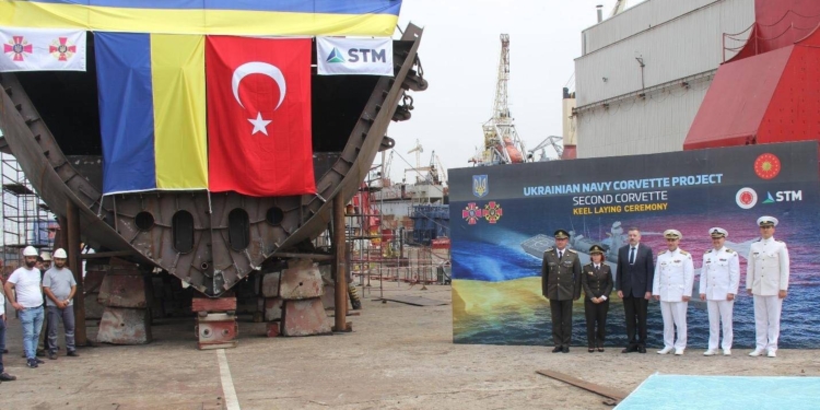 В Стамбулі заклали другий корвет для ВМС України (ФОТО)