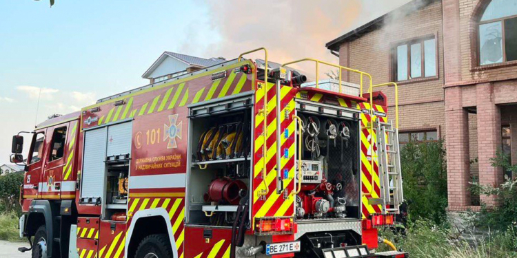 З 17 пожеж на Миколаївщині за добу 14 – на відкритих територіях