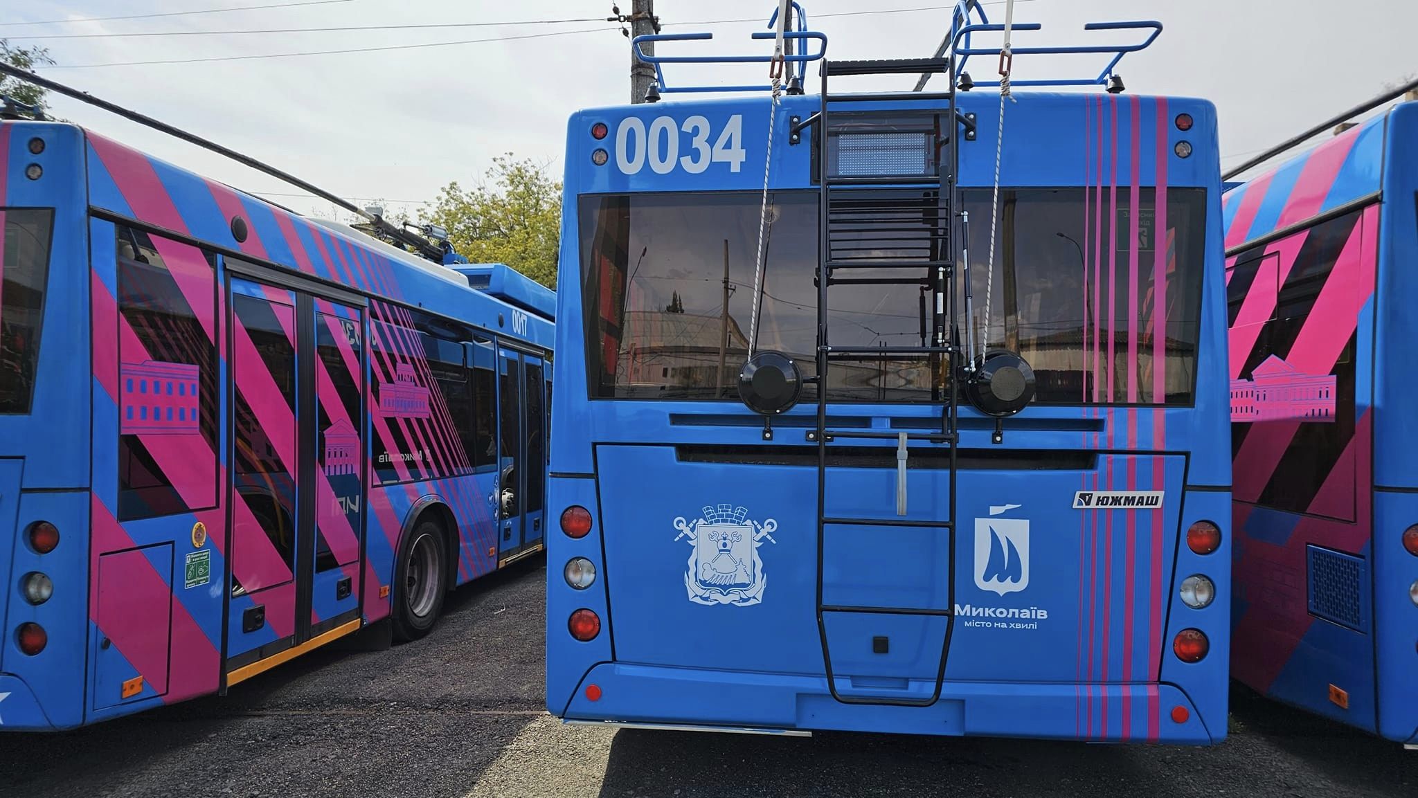 На маршрути Миколаєва випустили 34-й тролейбус «Дніпро», отриманий за кредитні кошти ЄБРР