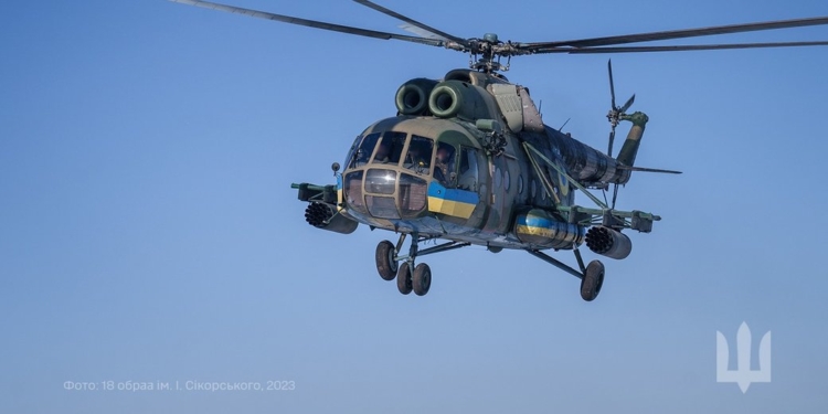 На Бахмутському напрямку загинули шестеро пілотів 18-ї окремої бригади армійської авіації