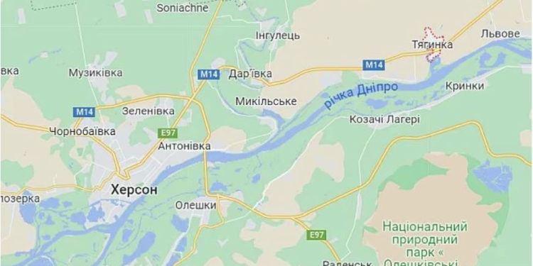 ЗСУ висадились на лівому березі Дніпра в районі Козачих Лагерів. В ISW назвали це обмеженим рейдом