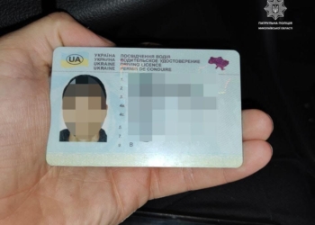 У Миколаєві патрульні виявили водія з підробленими документами (ФОТО)
