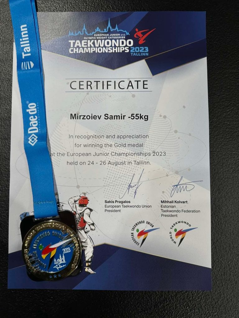Миколаївський тхеквондист Самір Мірзоєв став чемпіоном Європи (ФОТО) 3