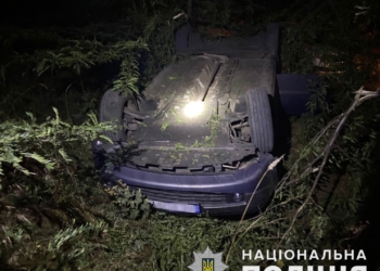 П’яний водій скоїв нічну ДТП на Миколаївщині: травмувався і він, і його пʼять пасажирів (ФОТО)