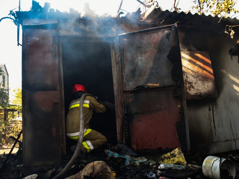 В СВТ поблизу Миколаєва на пожежі загинув 66-річний чоловік (ФОТО)