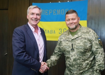 В Україну прибув начальник Штабу оборони Великої Британії – зустрівся з Залужним