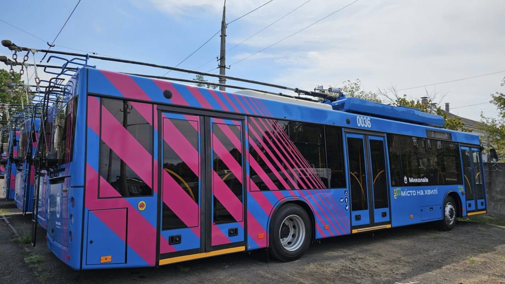 У Миколаєві на маршрут №2 вийшов черговий новенький тролейбус «Дніпро» 1