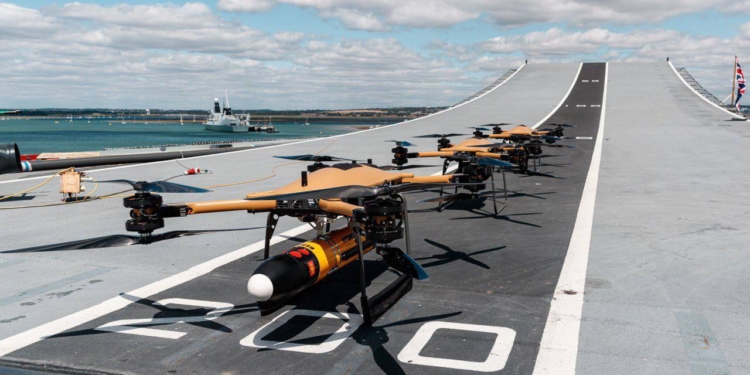 Велика Британія передала Україні важкі БпЛА Malloy, які можуть перевозити снаряди та зброю 