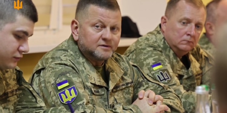 Головнокомандувач ЗСУ Валерій Залужний провів зустріч із американськими та британськими партнерами (ВІДЕО)