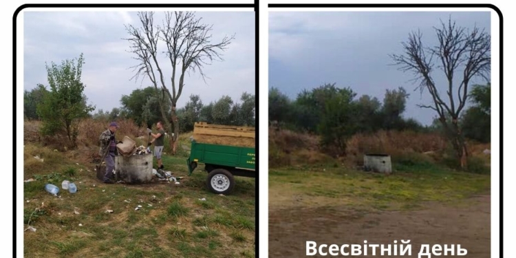 Де дозволяла безпекова ситуація: як пройшов Всесвітній день прибирання в природних парках і заповідних територіях Миколаївщини (ФОТО)