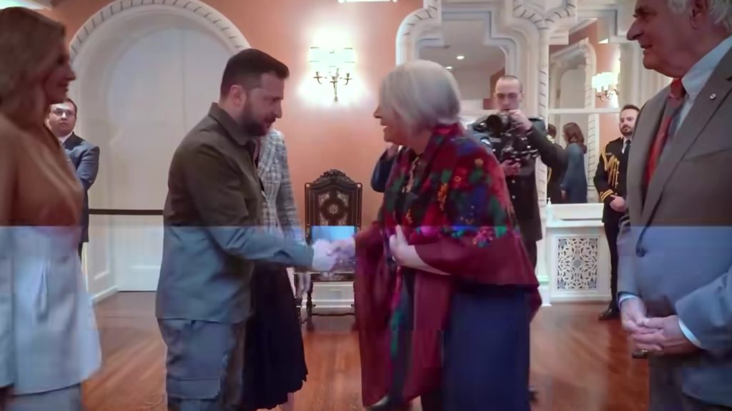 Зустріч Зеленського з Генерал-губернатором Канади (ВІДЕО) 1