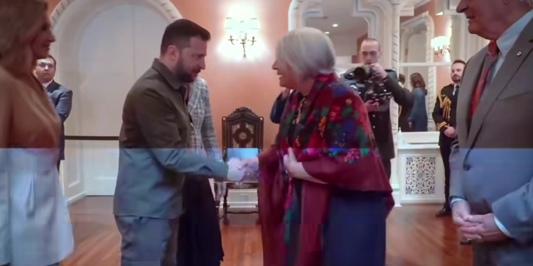 Зустріч Зеленського з Генерал-губернатором Канади (ВІДЕО)