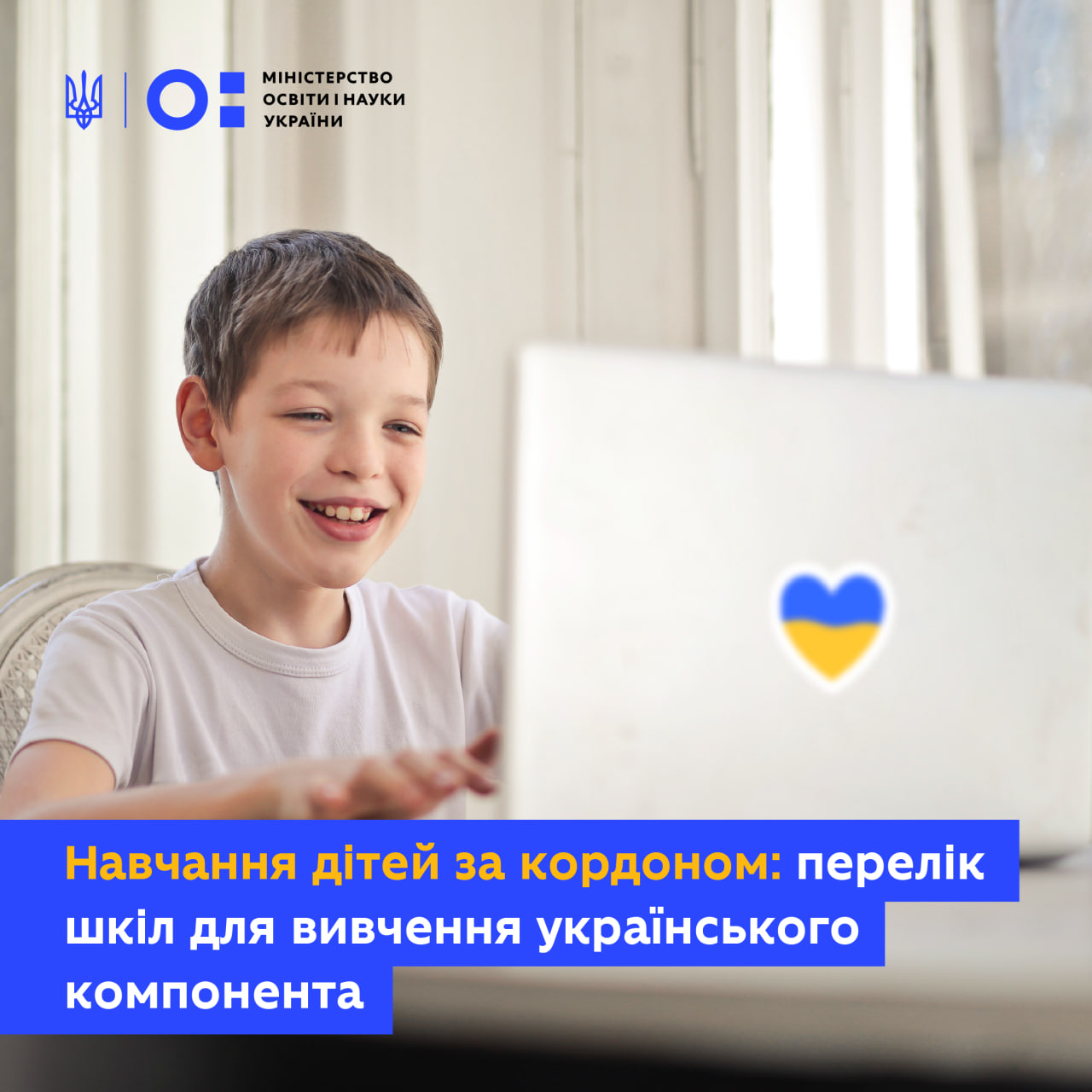 П’ять навчальних закладів Миколаївщини потрапили до переліку МОН, де діти за кордоном можуть дистанційно вивчати тільки український компонент