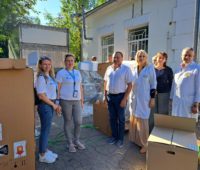 Дві лікарні і пологовий будинок №3 Миколаєва отримали медобладнання і медикаменти від благодійників (ФОТО)