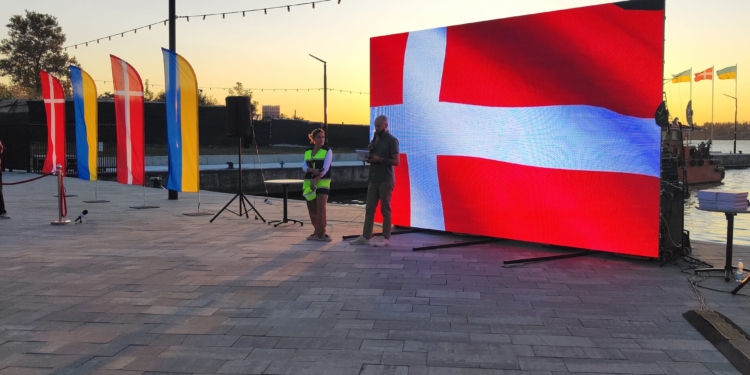 У Миколаєві на честь Днів Данії відбулись масштабний велопробіг, презентація данського культурного проєкту та кіно просто неба (ФОТО)