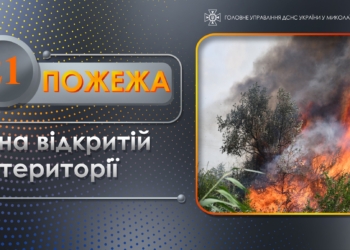 Протягом доби вогнеборці Миколаївщини ліквідували 21 пожежу на відкритій території