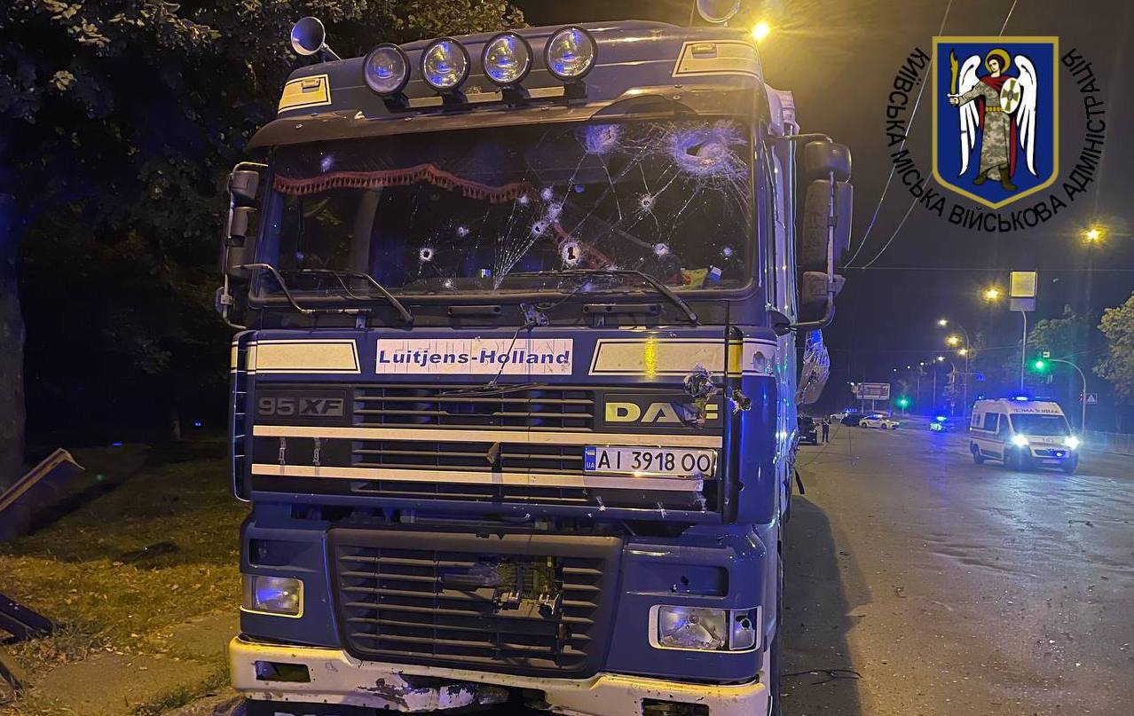 Нічна атака на Київ – попередньо збили 20 дронів