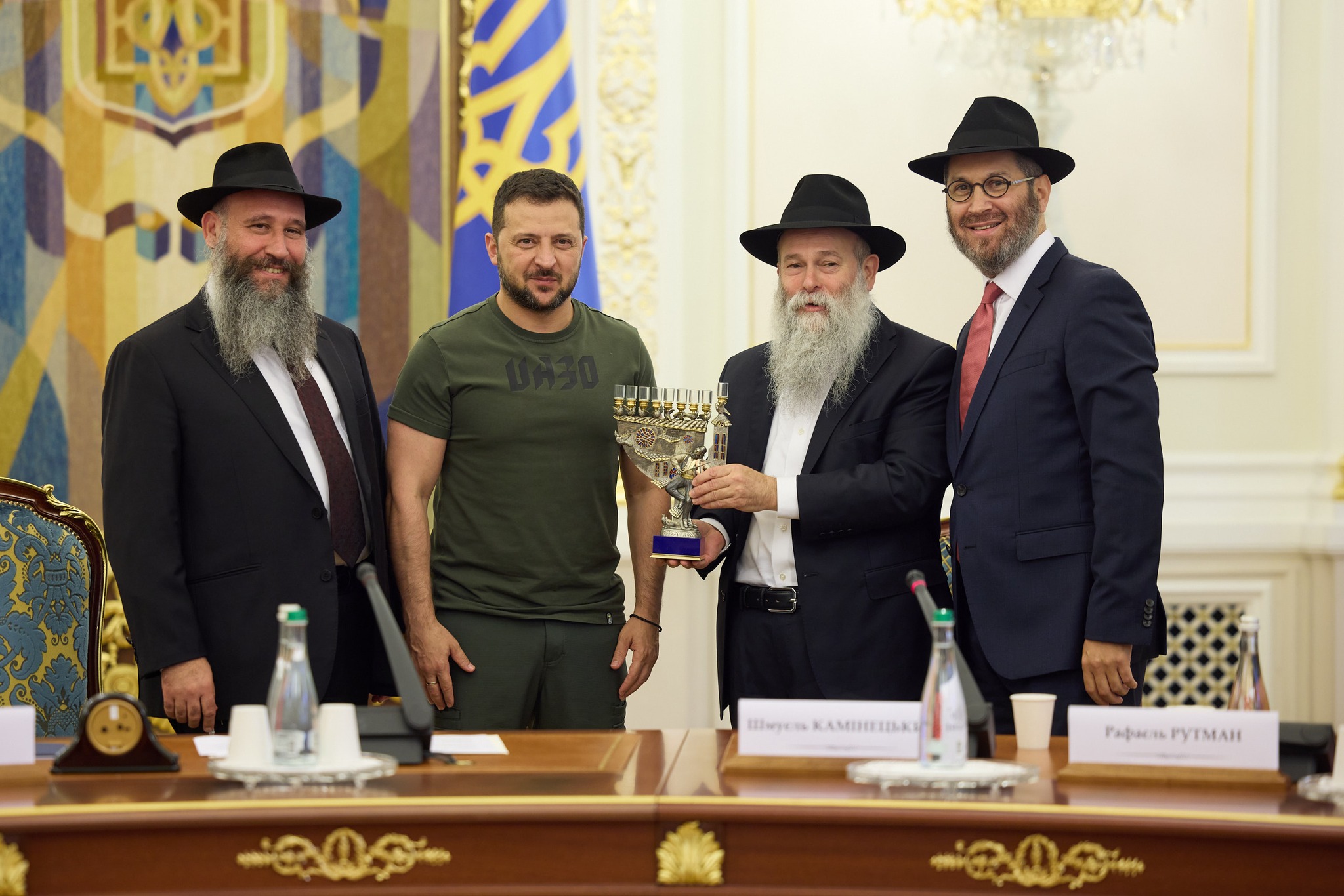 Зеленський зустрівся з представниками української єврейської громади (ФОТО, ВІДЕО)