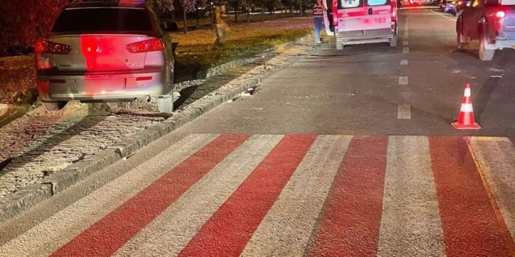 У Миколаєві вчора на Пушкінському кільці збили 17-річного хлопця, який йшов по нерегульованому пішохідному переходу (ФОТО)