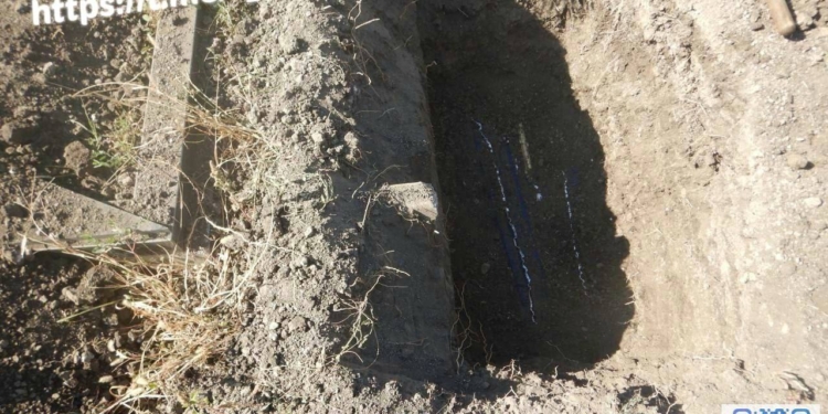 На Миколаївщині ексгумували тіло 80-річного чоловіка, який загинув під час ворожого обстрілу (ФОТО)