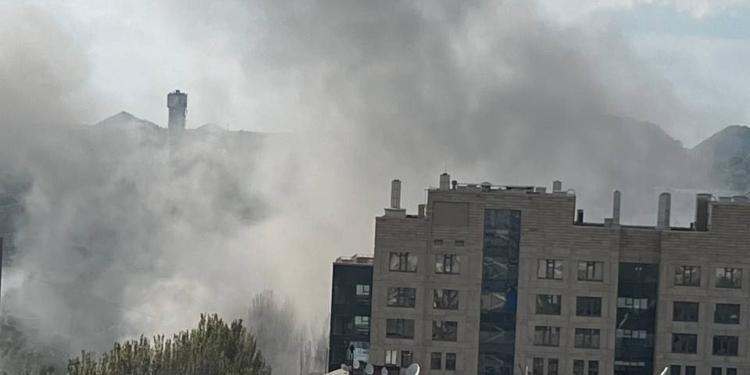 В адміністрації Пушиліна в Донецьку вибух (ФОТО, ВІДЕО)