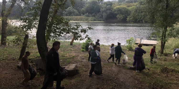 Всесвітній День прибирання в Мигії на Миколаївщині тривав два дні (ФОТО)