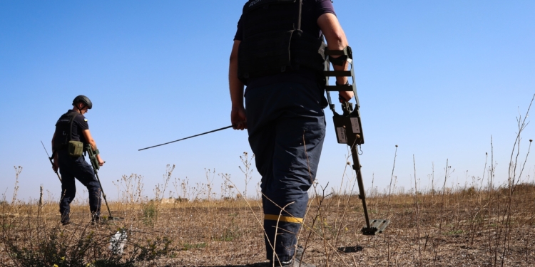 На Миколаївщині піротехніки ДСНС вже розмінували понад 5 тис.га (ФОТО, ВІДЕО)