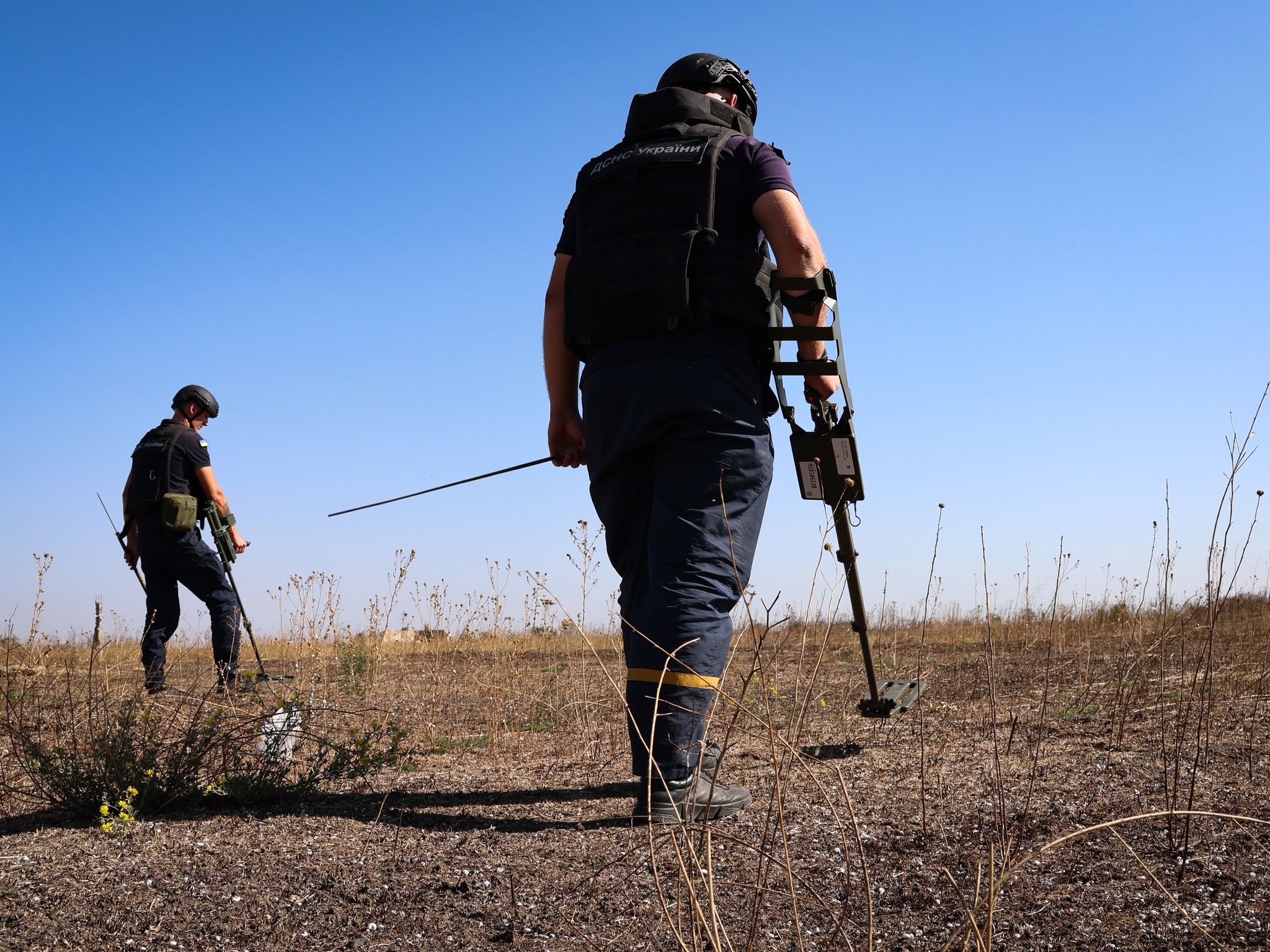 На Миколаївщині піротехніки ДСНС вже розмінували понад 5 тис.га (ФОТО, ВІДЕО)