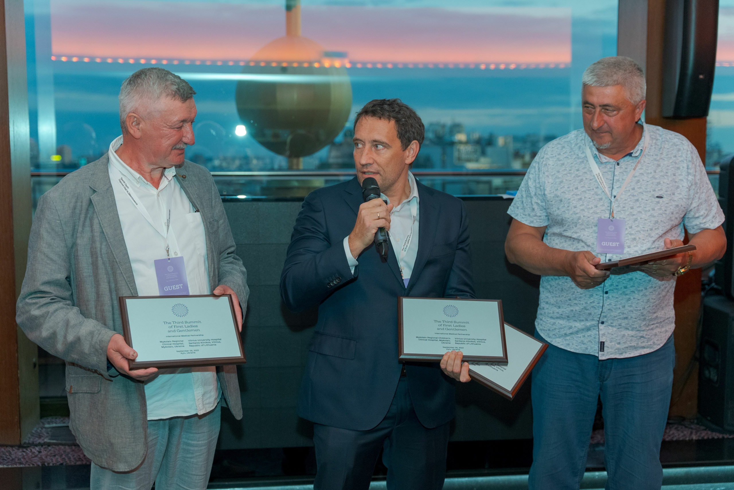 Дві лікарні Миколаївщини підписали меморандум про партнерство з університетською лікарнею Вільнюсу «Сантарос» (ФОТО)