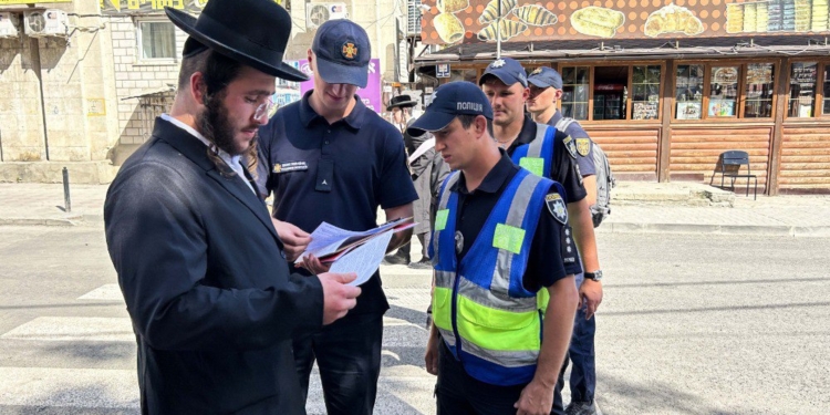 В Умань прибули ізраїльські копи – допомогти нашим пережити наплив паломників (ФОТО, ВІДЕО)