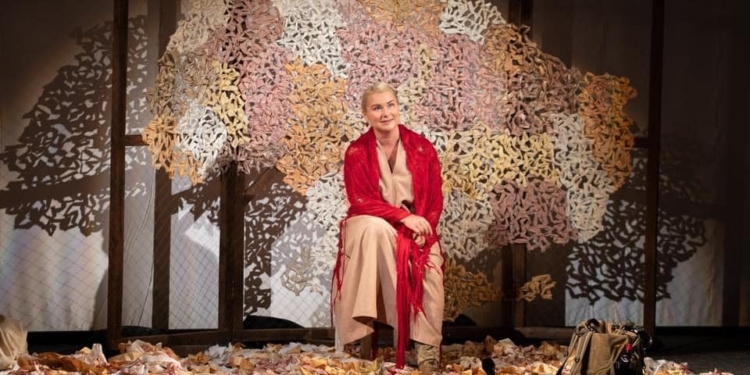 Миколаївський худдрам показав в Ужгороді «Просту українську скіфську бабу» (ФОТО)