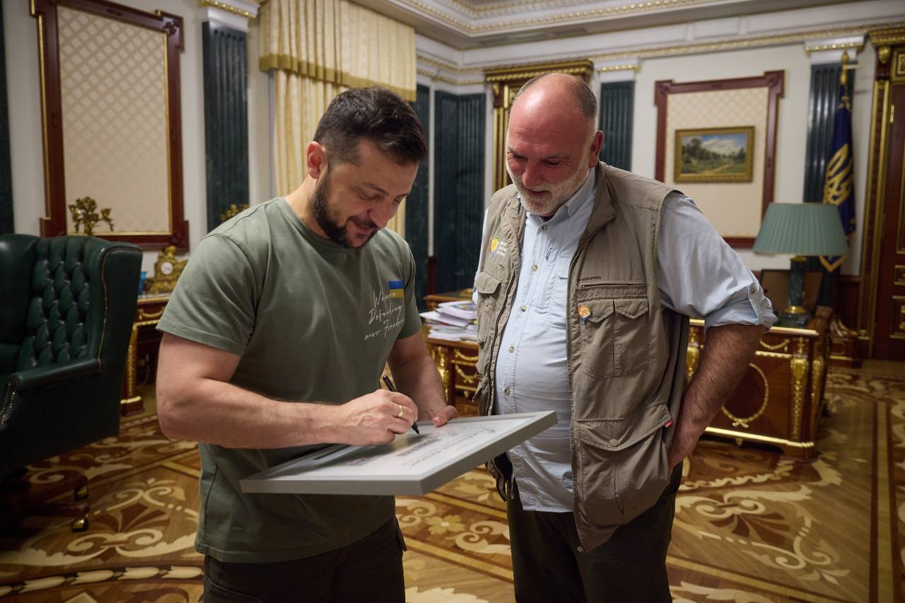 Відомий шеф-кухар та засновник World Central Kitchen Хосе Андрес — новий амбасадор UNITED24 (ФОТО)