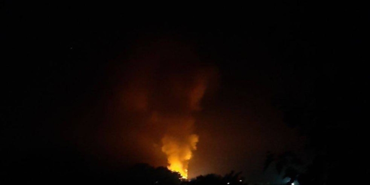 В Криму потужний вибух у районі мису Фіолент у Севастополі