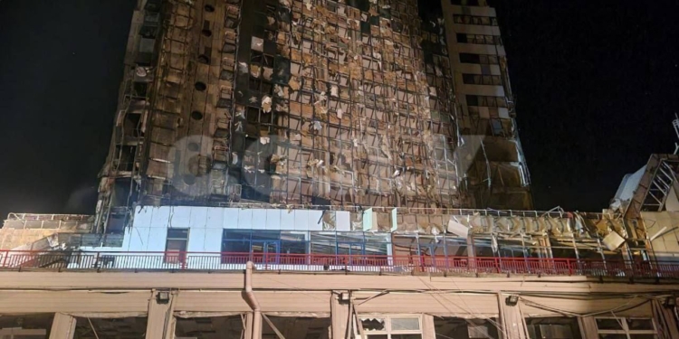 Наслідки нічної атаки на Одесу (ФОТО)