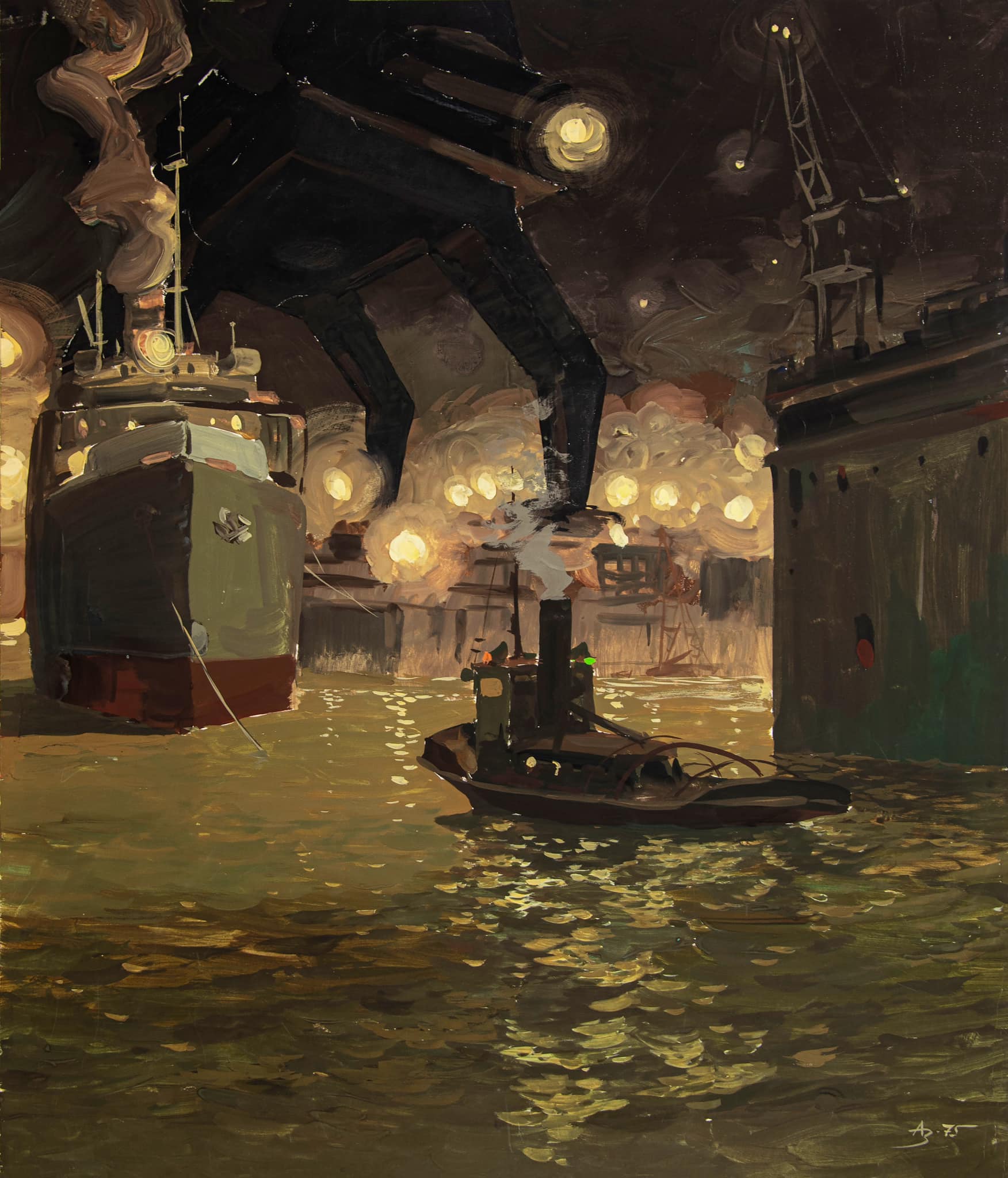 Картина миколаївського художника Анатолія Завгороднього виявилась з сюрпризом (ФОТО, ВІДЕО)