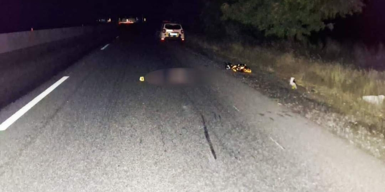 На Миколаївщині невідомий водій насмерть збив невідому жінку і зник із місця ДТП