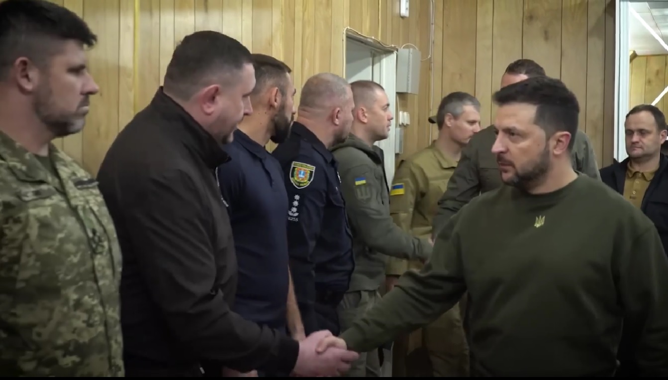 Зеленський в Одесі – перевіряв підготовку до зими (ВІДЕО)