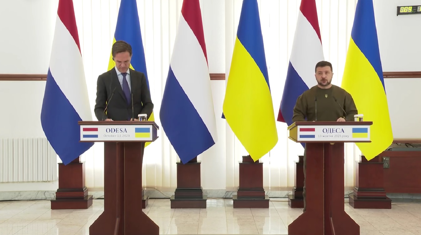 Нідерланди вже скоро посилять українську ППО. А сьогодні Прем’єр Нідерландів разом з Зеленським в Одесі (ВІДЕО)