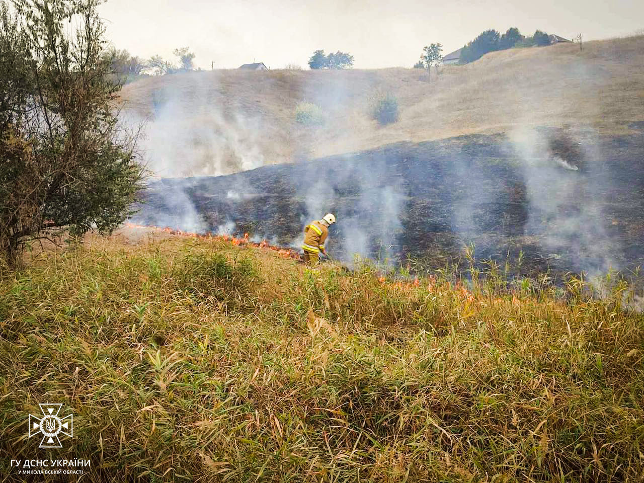 За добу на Миколаївщині зареєстровано 6 пожеж