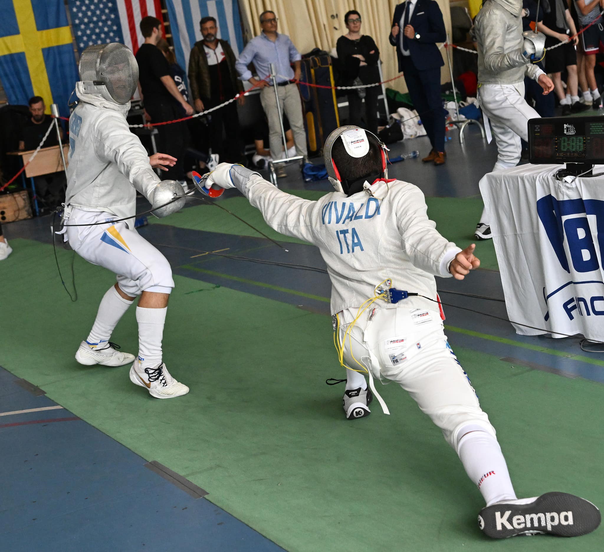 Етап кадетського циклу з фехтування на шаблях в Угорщині: найкраще виступили миколаївці