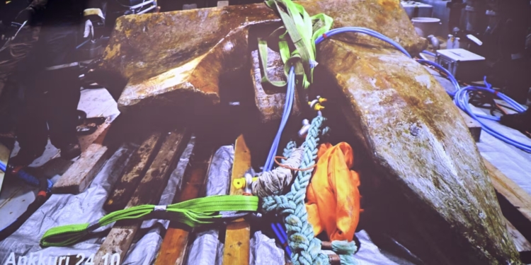 Біля місця пошкодження газопроводу між Фінляндією та Естонією знайшли великий якір і вже знають, чий він (ФОТО)