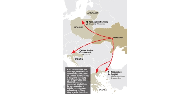 Греція пропонує експортувати українське зерно через два свої порти