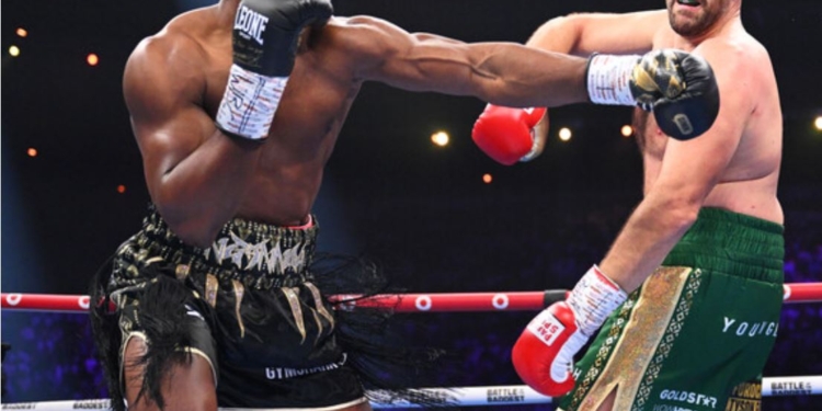 Був в нокдауні, але переміг. Чим закінчився бій Ф’юрі і Нганну (ВІДЕО)