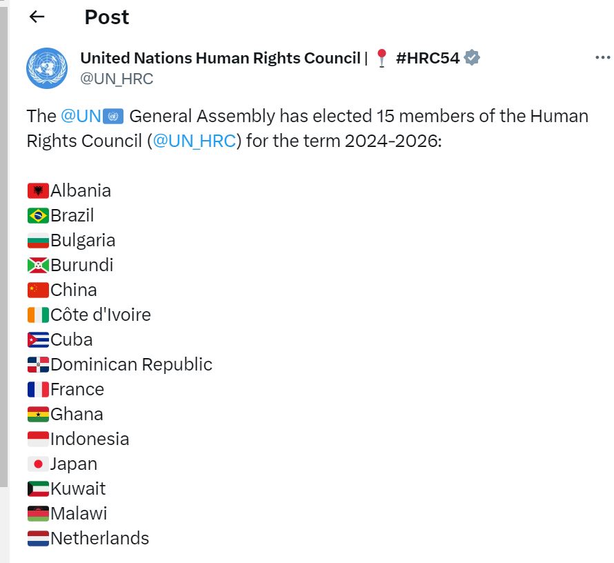 Росію не пустили до Ради ООН з прав людини, куди вона намагалася повернутися 3