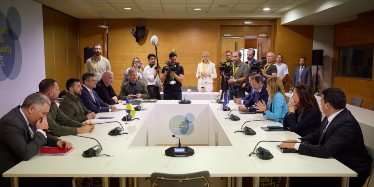 Зеленський зустрівся з президентом Франції, ЄС, Європарламенту і прем’єром Вірменії