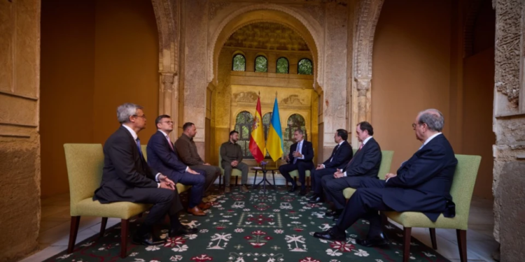 Зеленський зустрівся з королем Іспанії Філіпом VI (ФОТО)