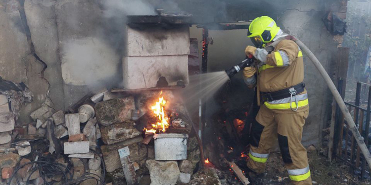 За добу на Миколаївщині було 7 пожеж. І більшість – через необережність під час експлуатації пічок (ФОТО)