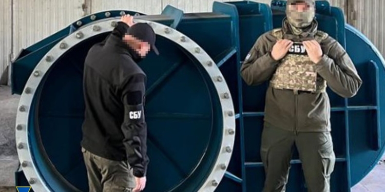 В Дніпрі підприємство виробляло дискові затвори для російських військових баз (ФОТО)