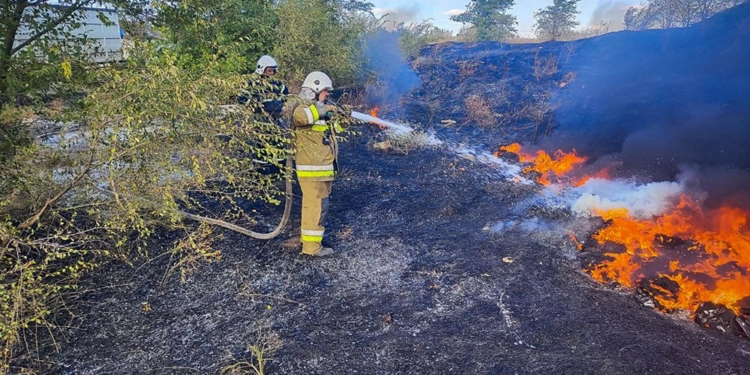 За добу на Миколаївщині рекордна кількість пожеж – 51. Одна з них виникла через російську атаку (ФОТО)